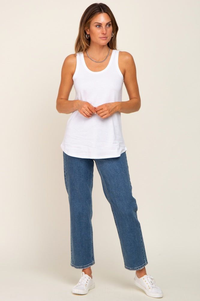 White Tank Top sold by Pinkblush product image thumbnail 4