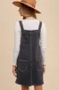 Black Denim Overall Dress sold by Pinkblush