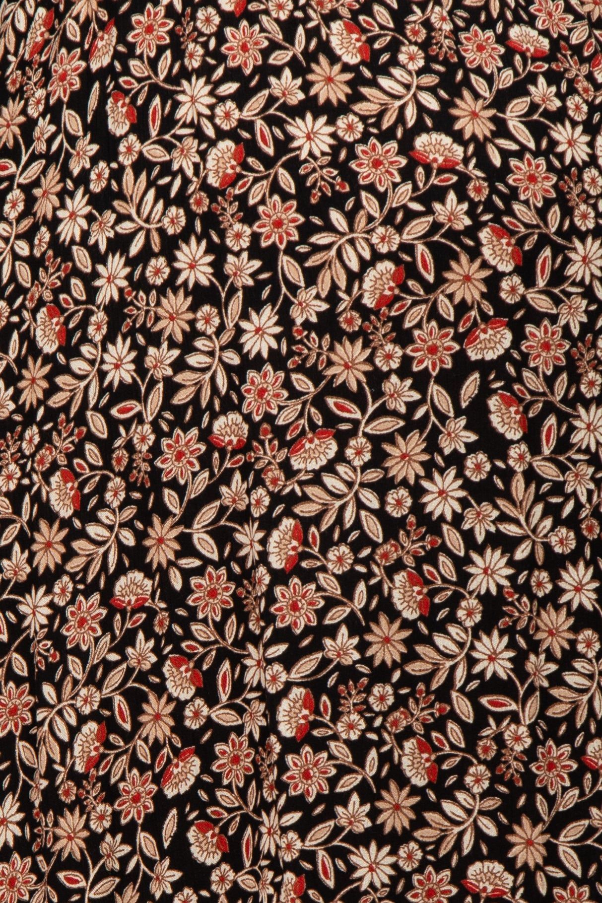 Black Floral Maternity Maxi Dress sold by Pinkblush product image thumbnail 5