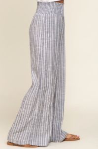 Grey Striped Pants sold by Pinkblush