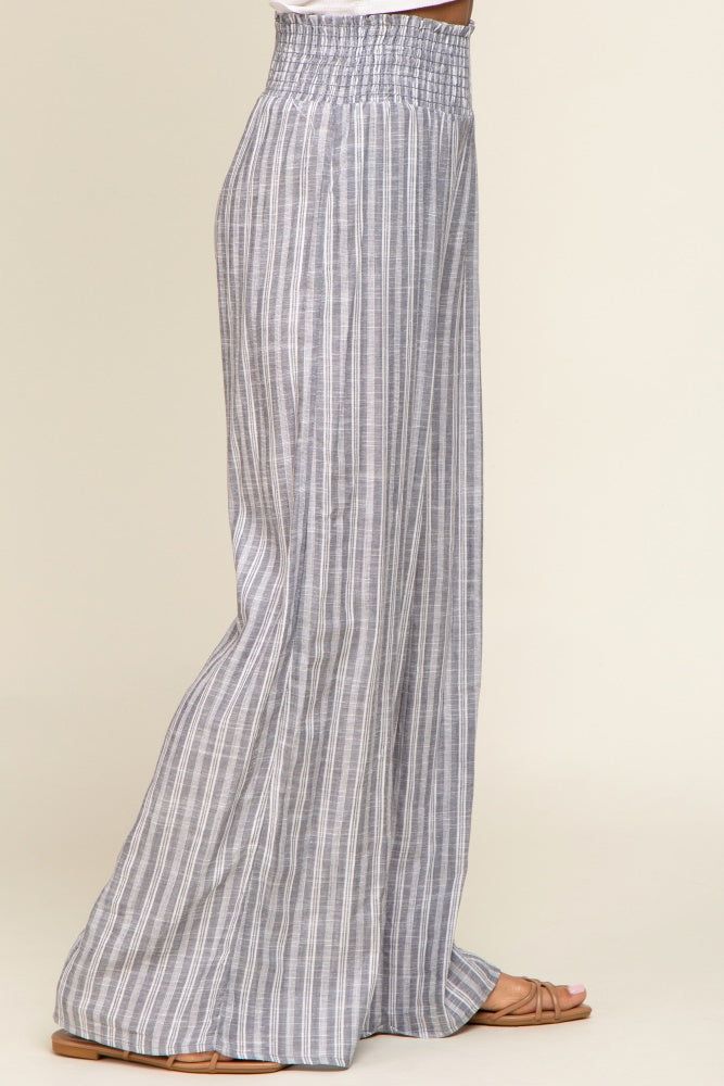 Grey Striped Pants sold by Pinkblush product image thumbnail 3