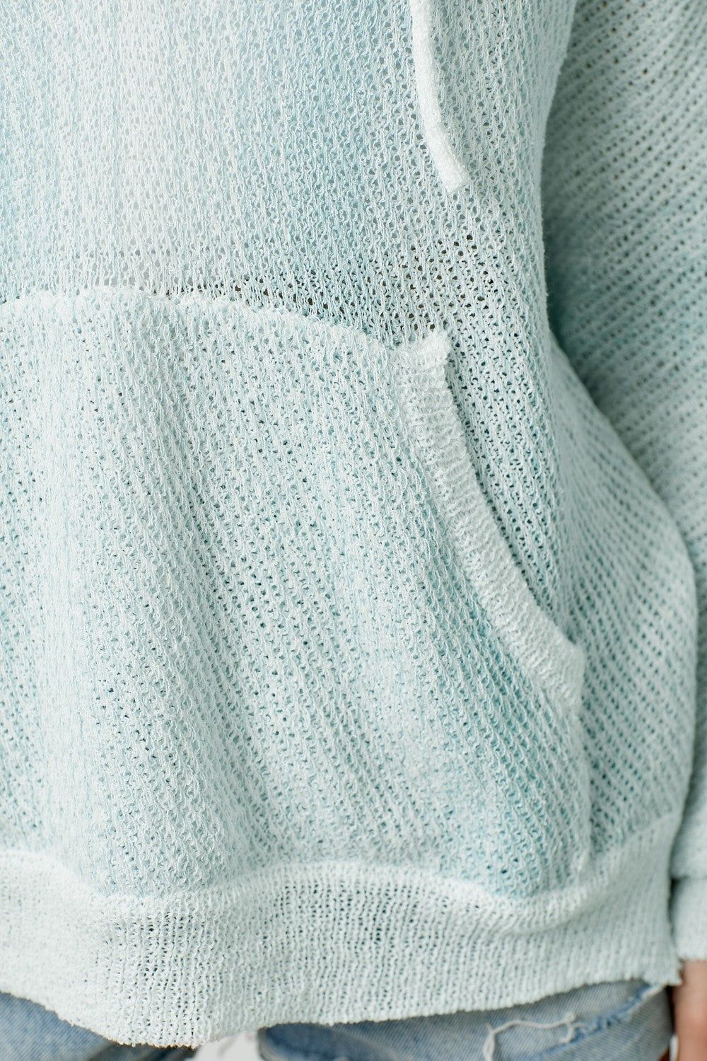 Blue Mix Color Gradient Hoodie Sweater sold by Pinkblush product image thumbnail 5