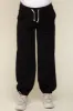 Black Drawstring Maternity Relaxed Fit Sweatpants sold by Pinkblush