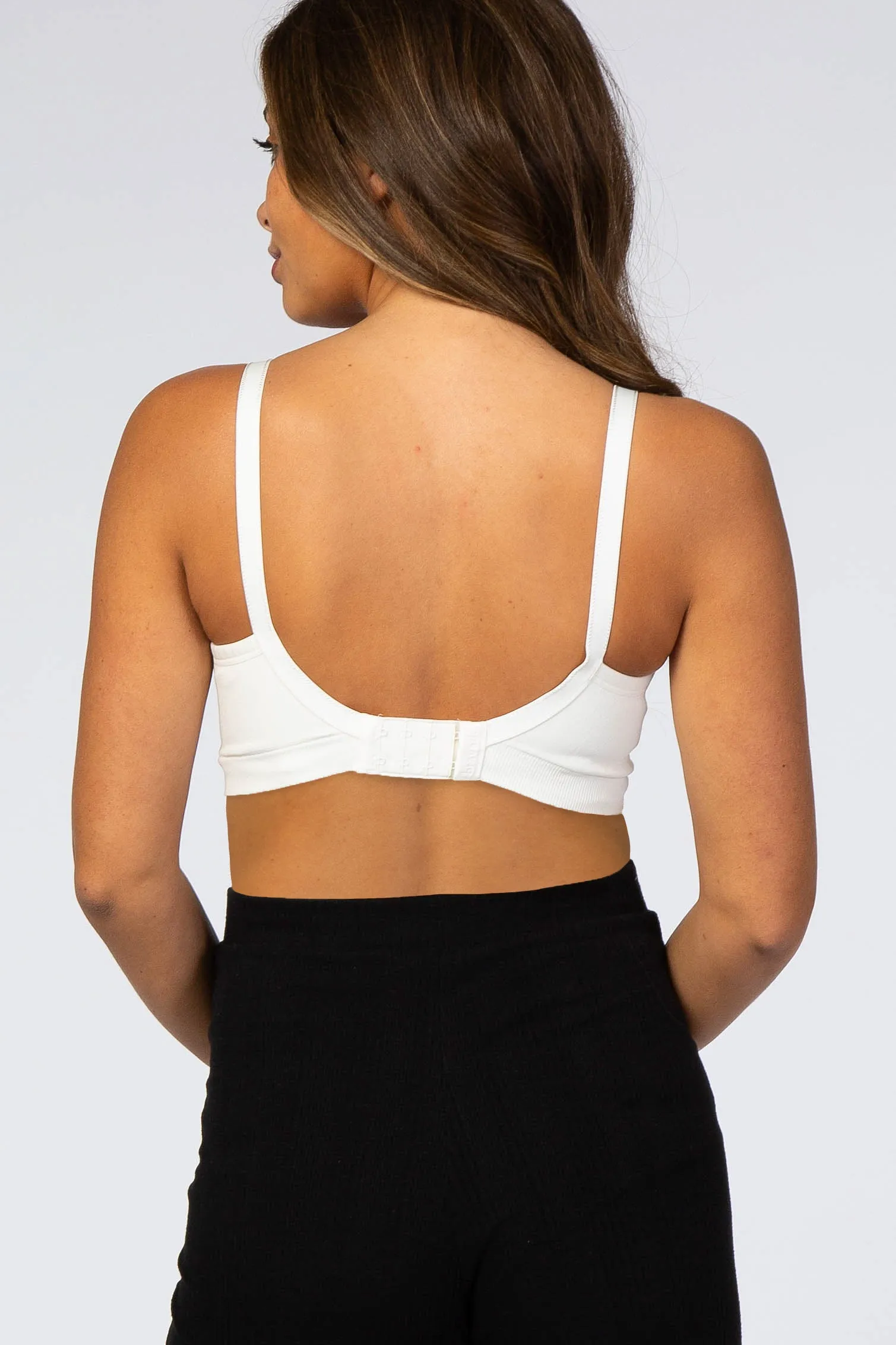 Ivory Bravado Designs Plunge Nursing Bra sold by Pinkblush product image thumbnail 2