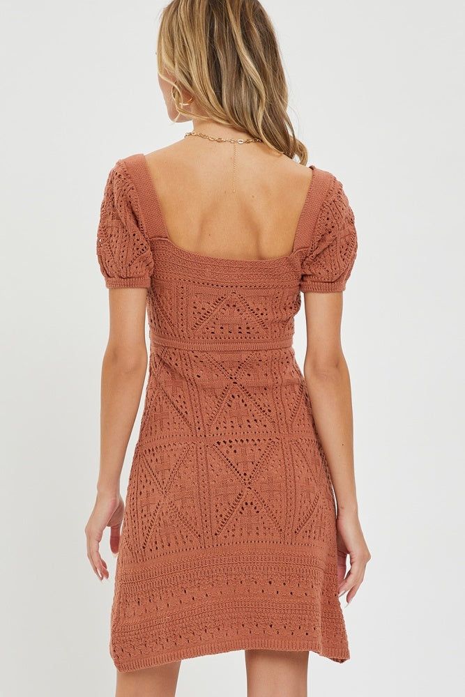 Clay Knit Dress sold by Pinkblush product image thumbnail 3
