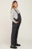 Black Denim Maternity Overalls sold by Pinkblush