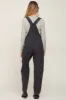 Black Denim Maternity Overalls sold by Pinkblush