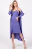 Light Purple Ribbed Cardigan 2 Piece Maternity Set sold by Pinkblush