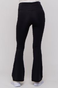 Black Front Ruched Maternity Leggings sold by Pinkblush