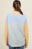 Yellow Colorblock Gingham Maternity Button Down Top sold by Pinkblush
