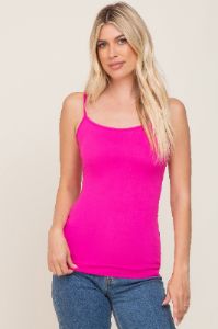 Fuchsia Soft Basic Maternity Cami sold by Pinkblush