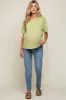 Navy Blue Basic Maternity Leggings sold by Pinkblush