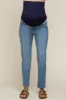 Navy Blue Basic Maternity Leggings sold by Pinkblush