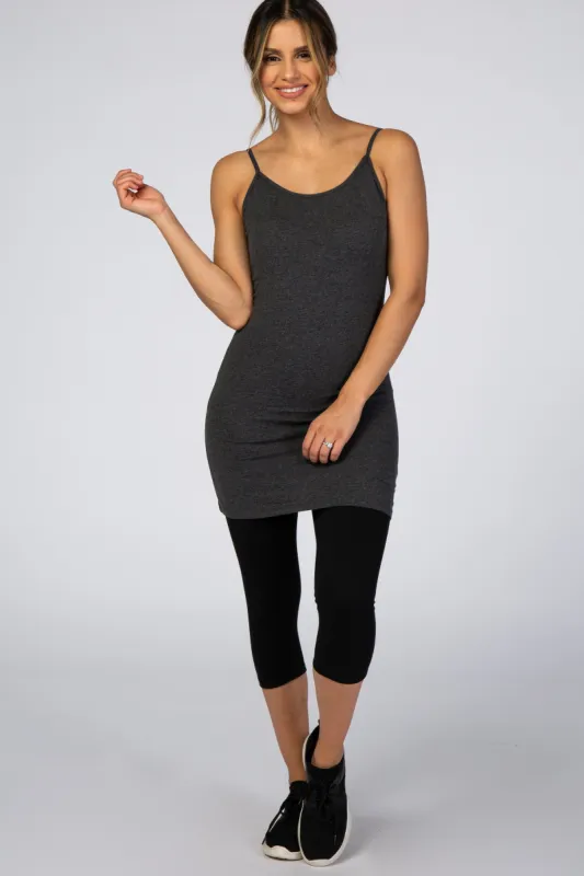 Charcoal Fitted Tunic Cami sold by Pinkblush