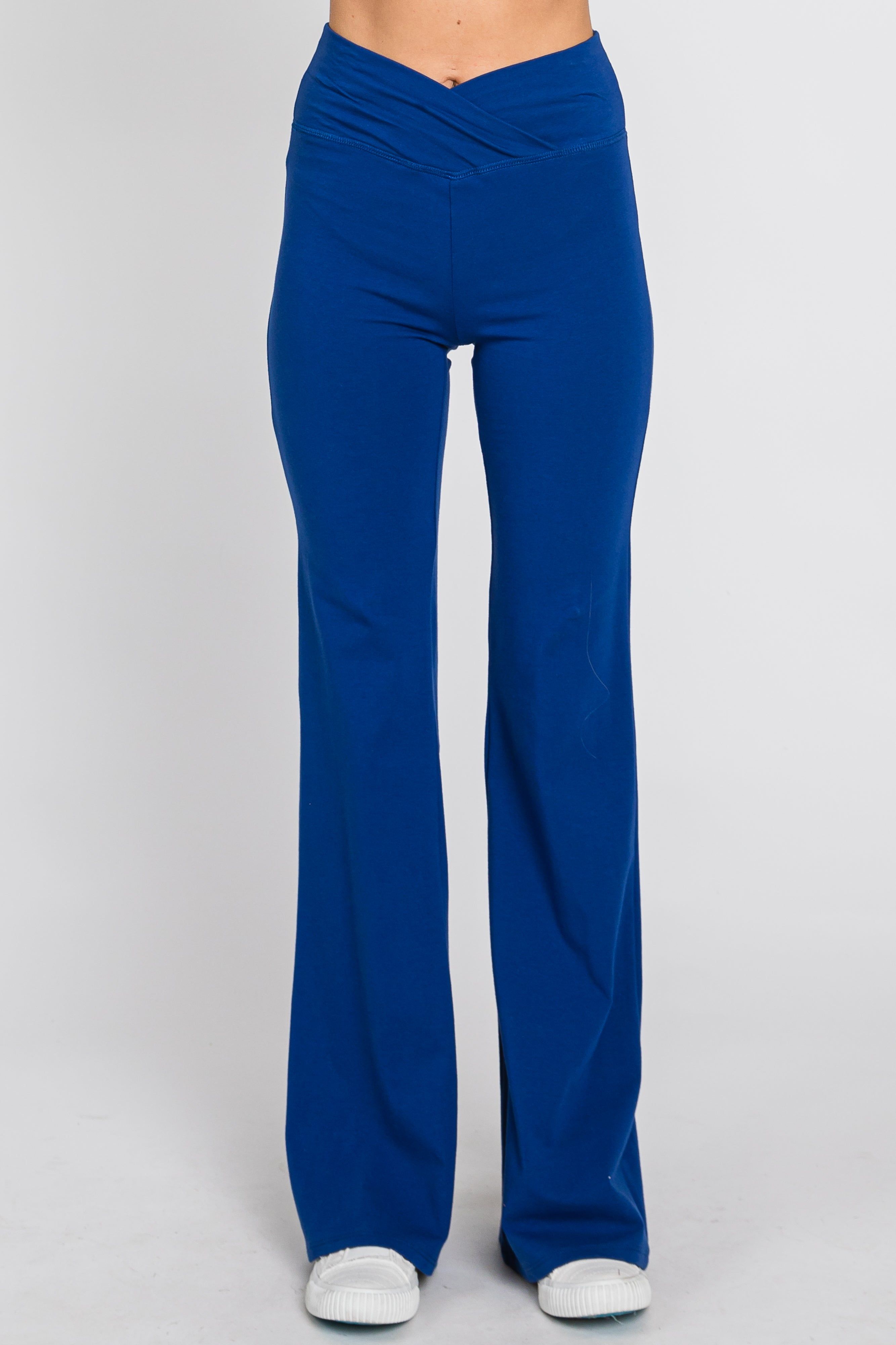 Blue Layered V-Front Leggings sold by Pinkblush product image thumbnail 4