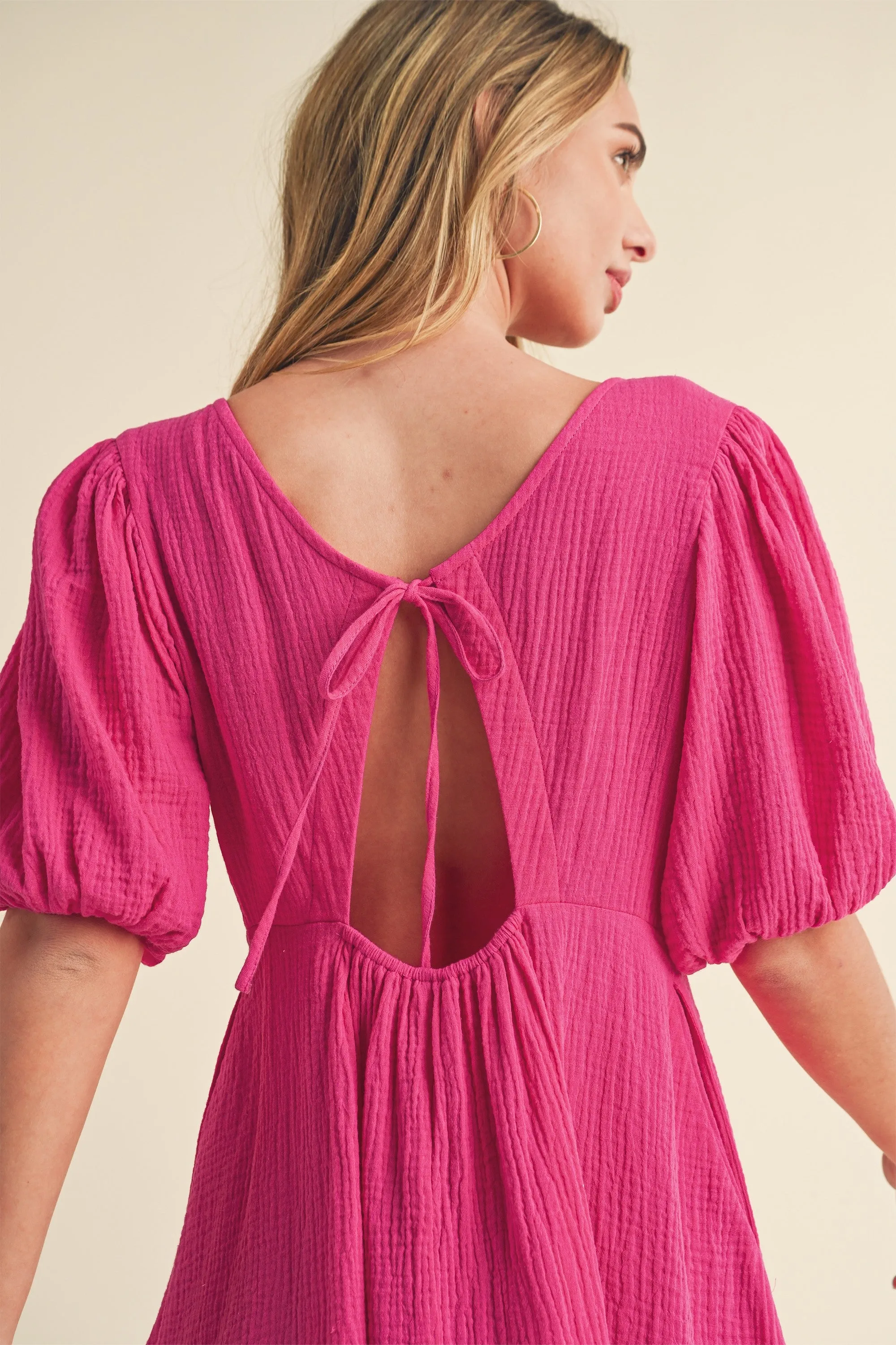 Magenta Dress sold by Pinkblush product image thumbnail 3