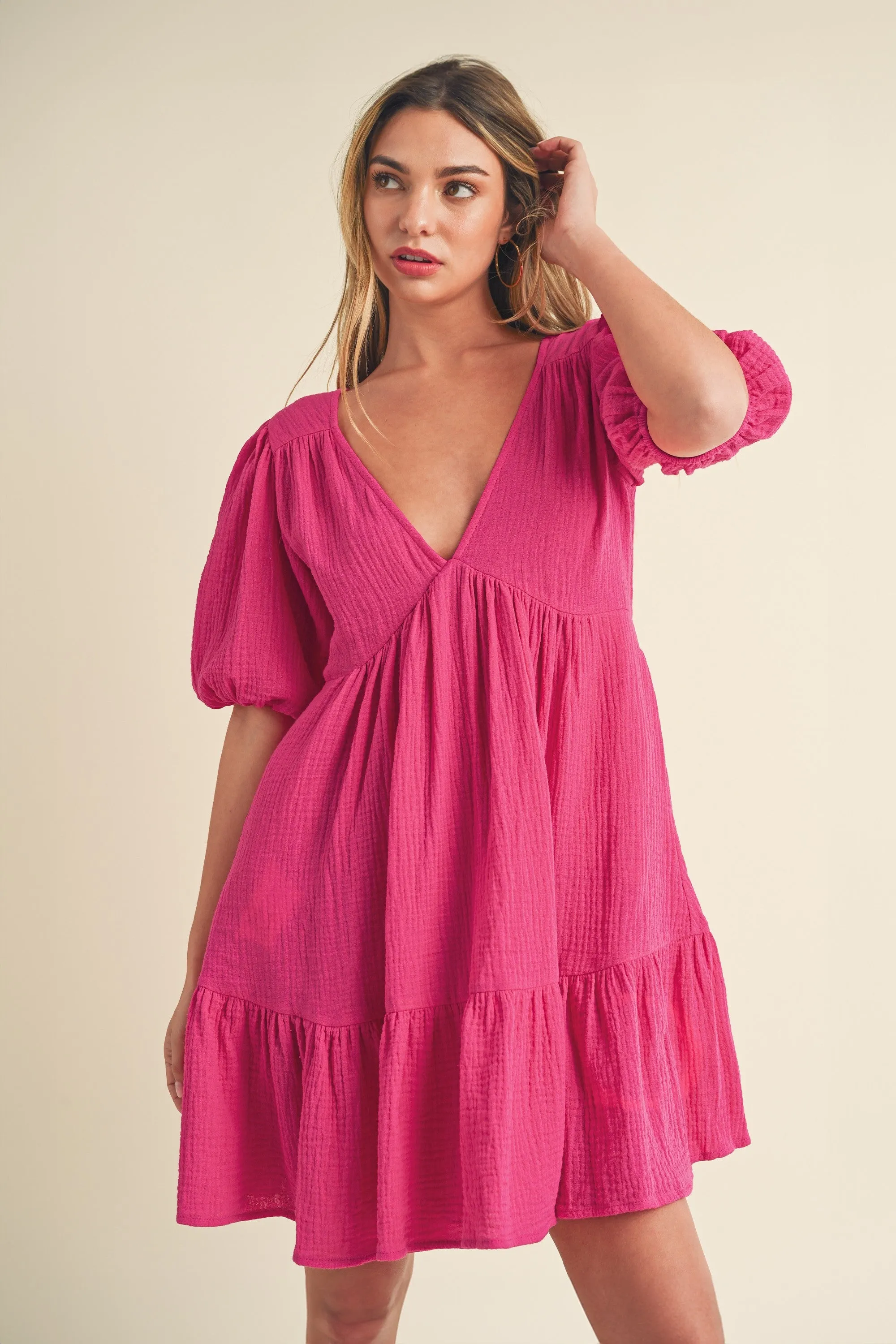 Magenta Dress sold by Pinkblush product image thumbnail 2