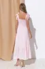 Pink Tiered Smocking Gingham Midi Dress sold by Pinkblush
