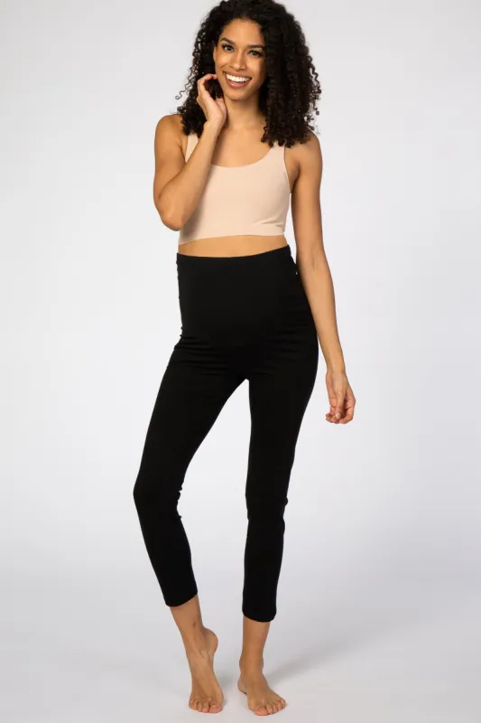 Beige Seamless Thick Strap Maternity Bralette sold by Pinkblush