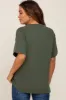 Olive Oversized Basic Maternity Tee sold by Pinkblush