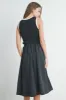 Black Contrasted Tank Sweater Dress sold by Pinkblush