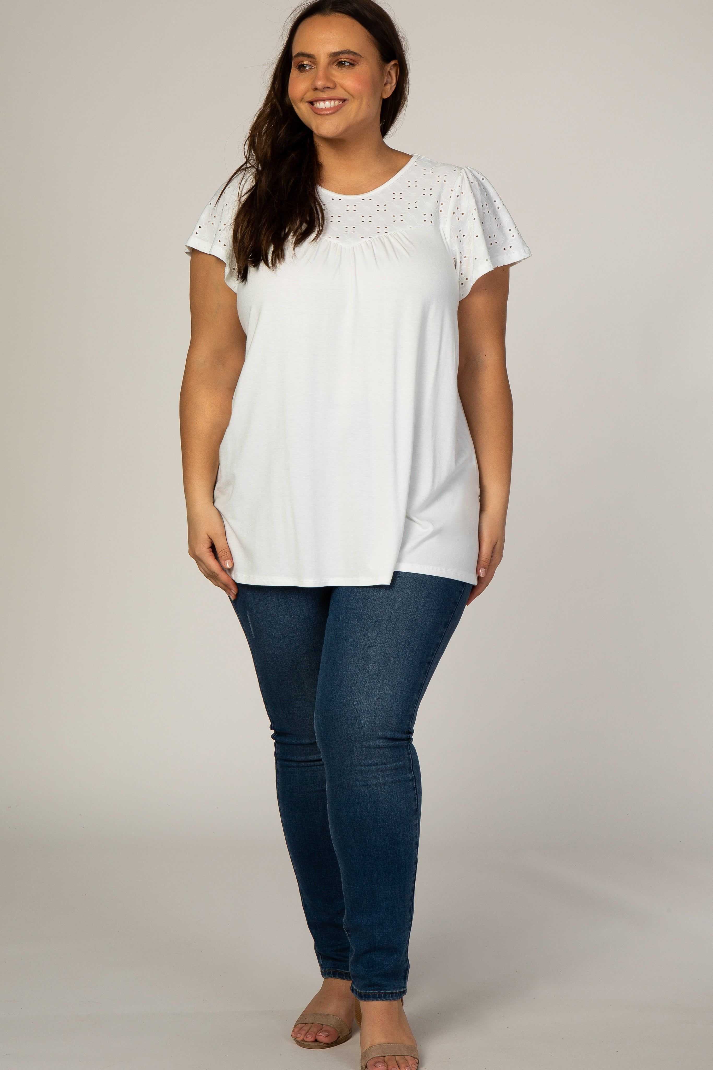 Blue Multi Color Block Pullover Sweater sold by Pinkblush product image thumbnail 5