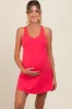 Pink Tennis Racerback Maternity Romper Dress sold by Pinkblush