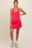 Pink Tennis Racerback Maternity Romper Dress sold by Pinkblush