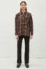 Brown Plaid Flannel Long Sleeve Button Down sold by Pinkblush