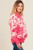 Pink Floral Crew Neck Maternity Sweater sold by Pinkblush