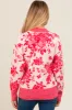 Pink Floral Crew Neck Maternity Sweater sold by Pinkblush