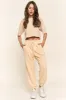Yellow Drawstring Sweatpants sold by Pinkblush