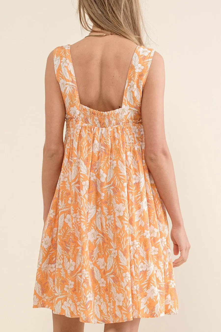 Tangerine Printed Dress sold by Pinkblush product image thumbnail 5