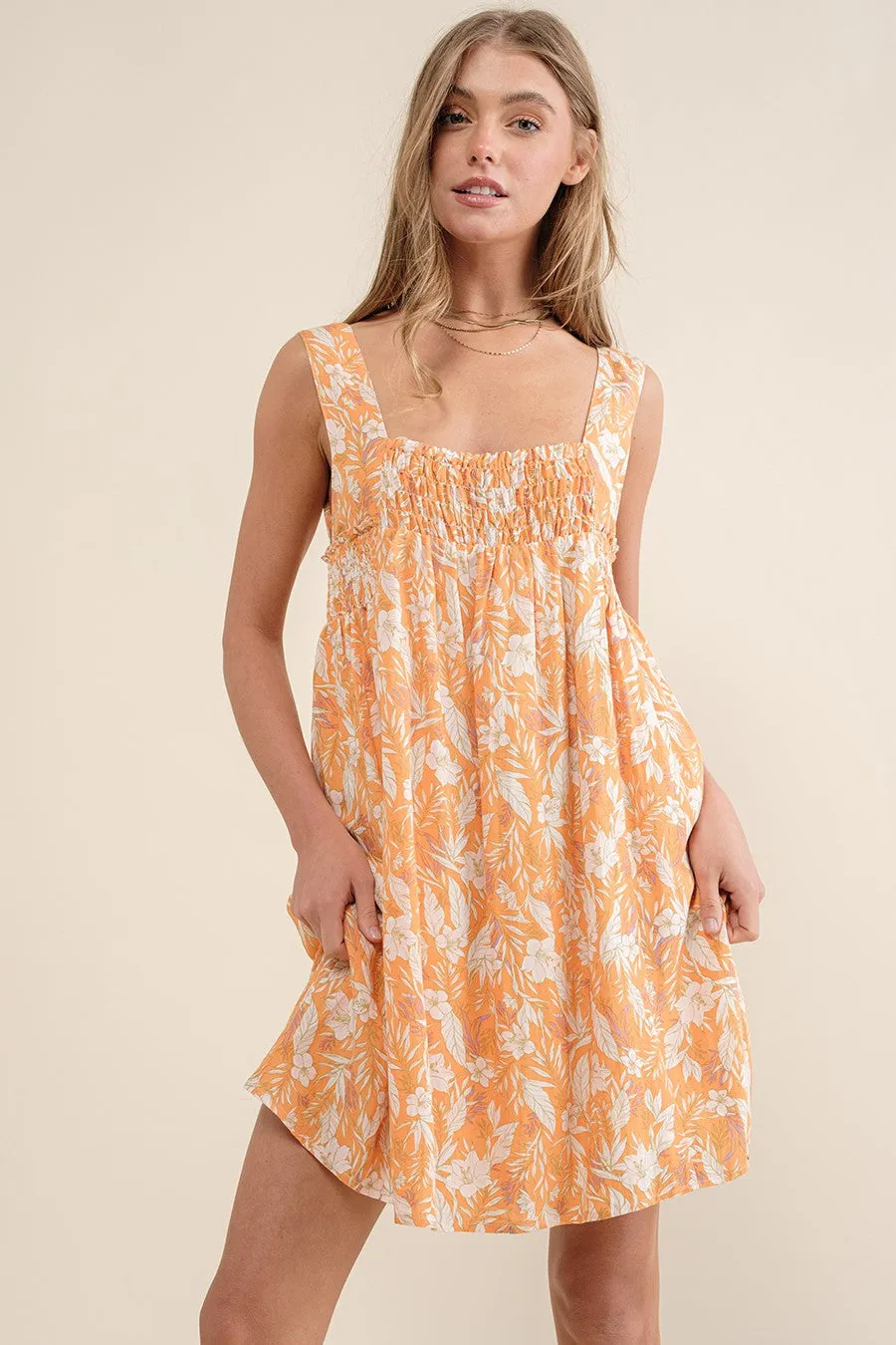 Tangerine Printed Dress sold by Pinkblush product image thumbnail 2