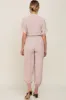 Beige Button Up Maternity Jumpsuit sold by Pinkblush