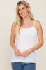White Soft Basic Maternity Cami sold by Pinkblush