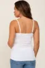 White Soft Basic Maternity Cami sold by Pinkblush