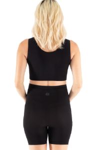Black Belly Bandit Thighs Disguise Maternity Support Shorts sold by Pinkblush