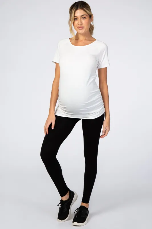 Black Belly Bandit B.D.A. Maternity Leggings sold by Pinkblush