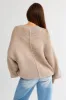 Beige Ribbed Sweater sold by Pinkblush