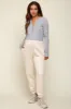 Ivory Basic Fleece Maternity Sweatpants sold by Pinkblush