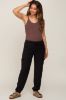 Black Maternity Jogger Pants sold by Pinkblush