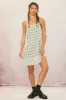 Natural Printed Linen Dress sold by Pinkblush