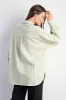Sage Sand Stripe Button Down Soft Washed Shirt sold by Pinkblush