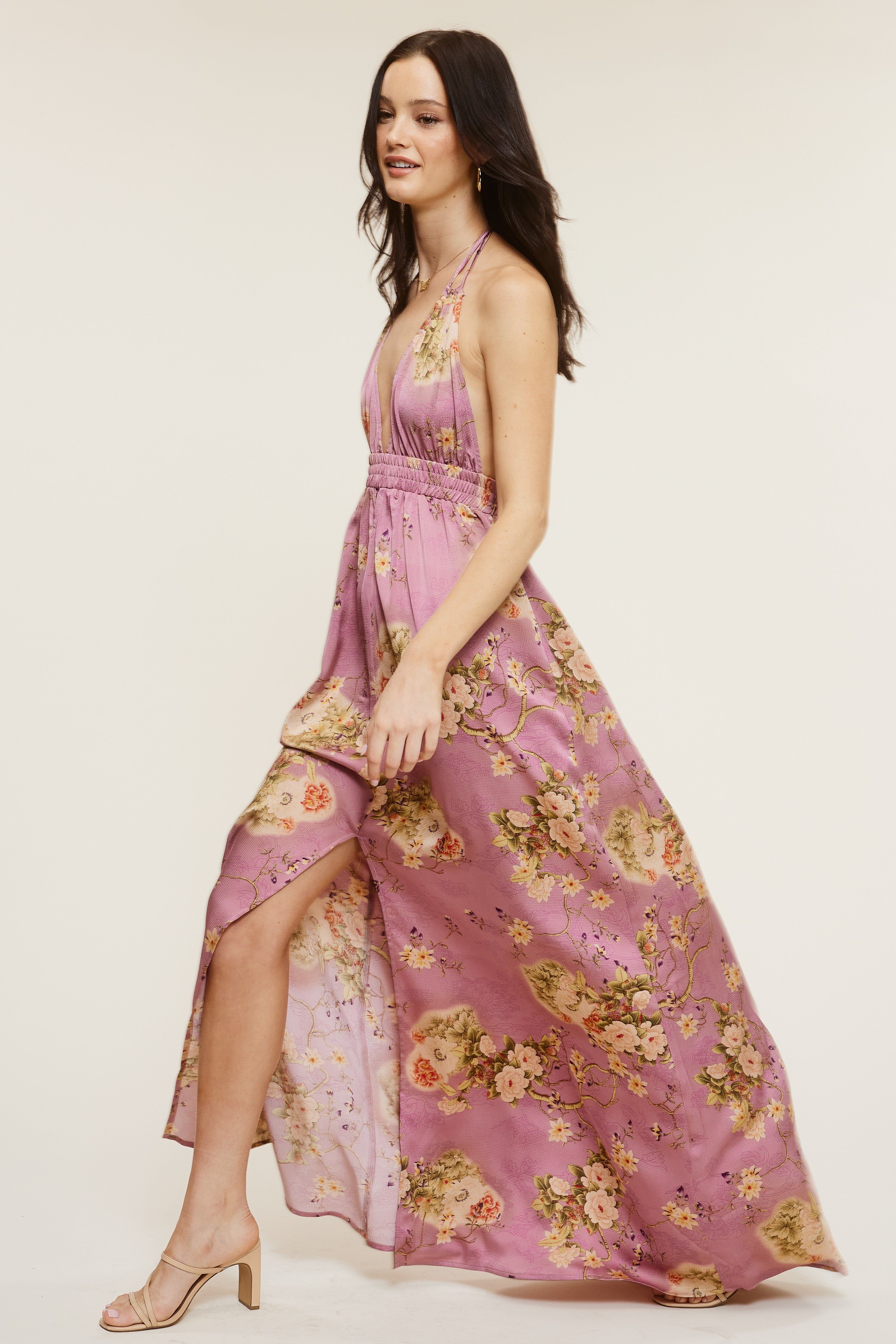 Pink Floral Dress sold by Pinkblush product image thumbnail 3
