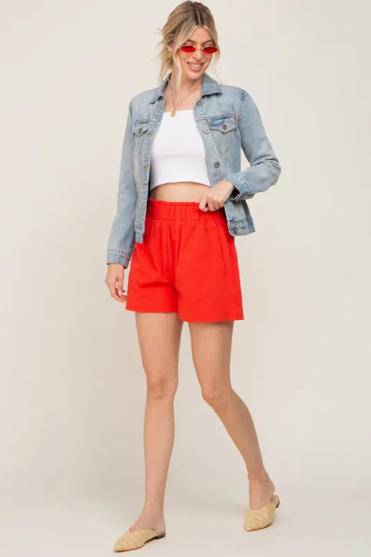 Coral Shorts sold by Pinkblush