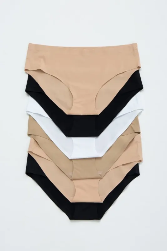 Multicolor Seamless Underwear Set sold by Pinkblush