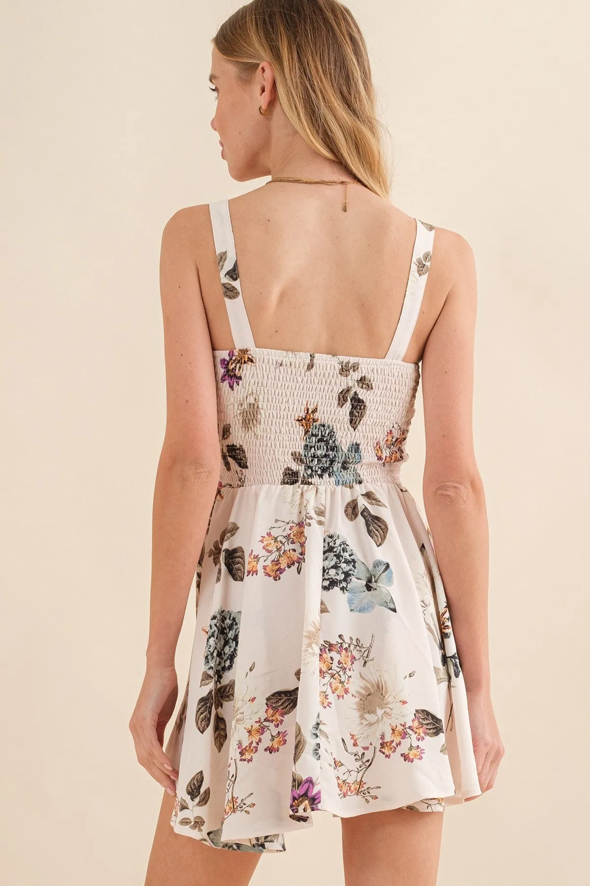 Blush Floral Print Flowy Dress sold by Pinkblush product image thumbnail 3
