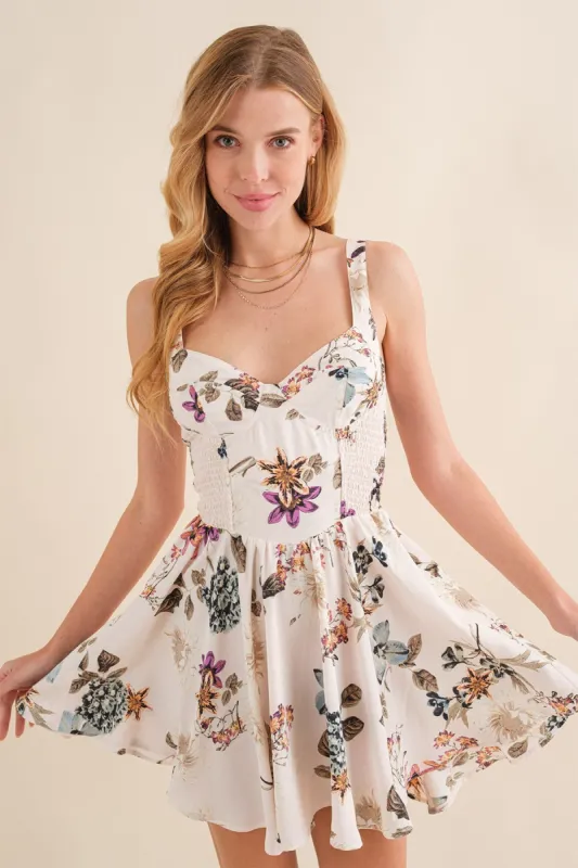 Blush Floral Print Flowy Dress sold by Pinkblush