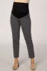 PinkBlush Charcoal Cropped Maternity Dress Pants sold by Pinkblush